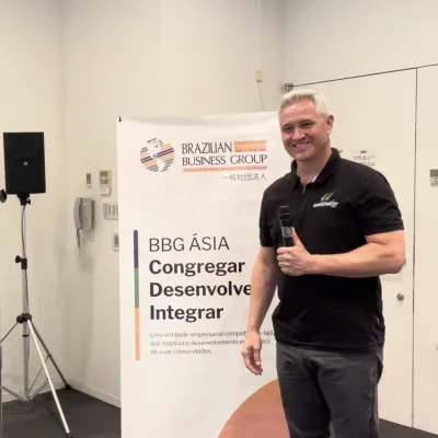 Imagem da Galeria Galeria: Painel de Negócios no Jica Nagoya em 2 de Setembro de 2023