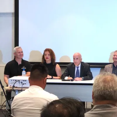 Imagem da Galeria Galeria: Painel de Negócios no Jica Nagoya em 2 de Setembro de 2023