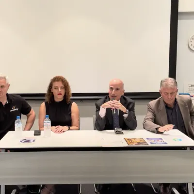 Imagem da Galeria Galeria: Painel de Negócios no Jica Nagoya em 2 de Setembro de 2023